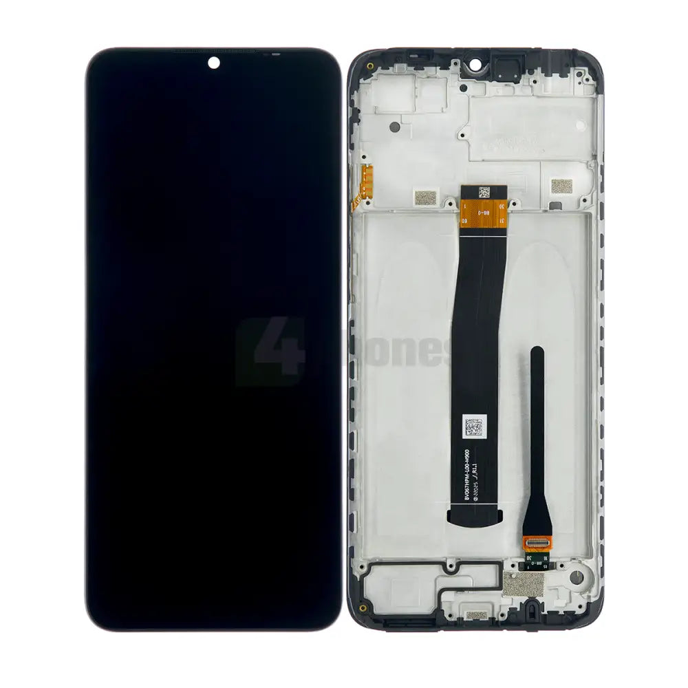 Xiaomi Redmi 10C (220333QBI) Display And Digitizer With Frame Graphite Gray OEM Screens and Displays