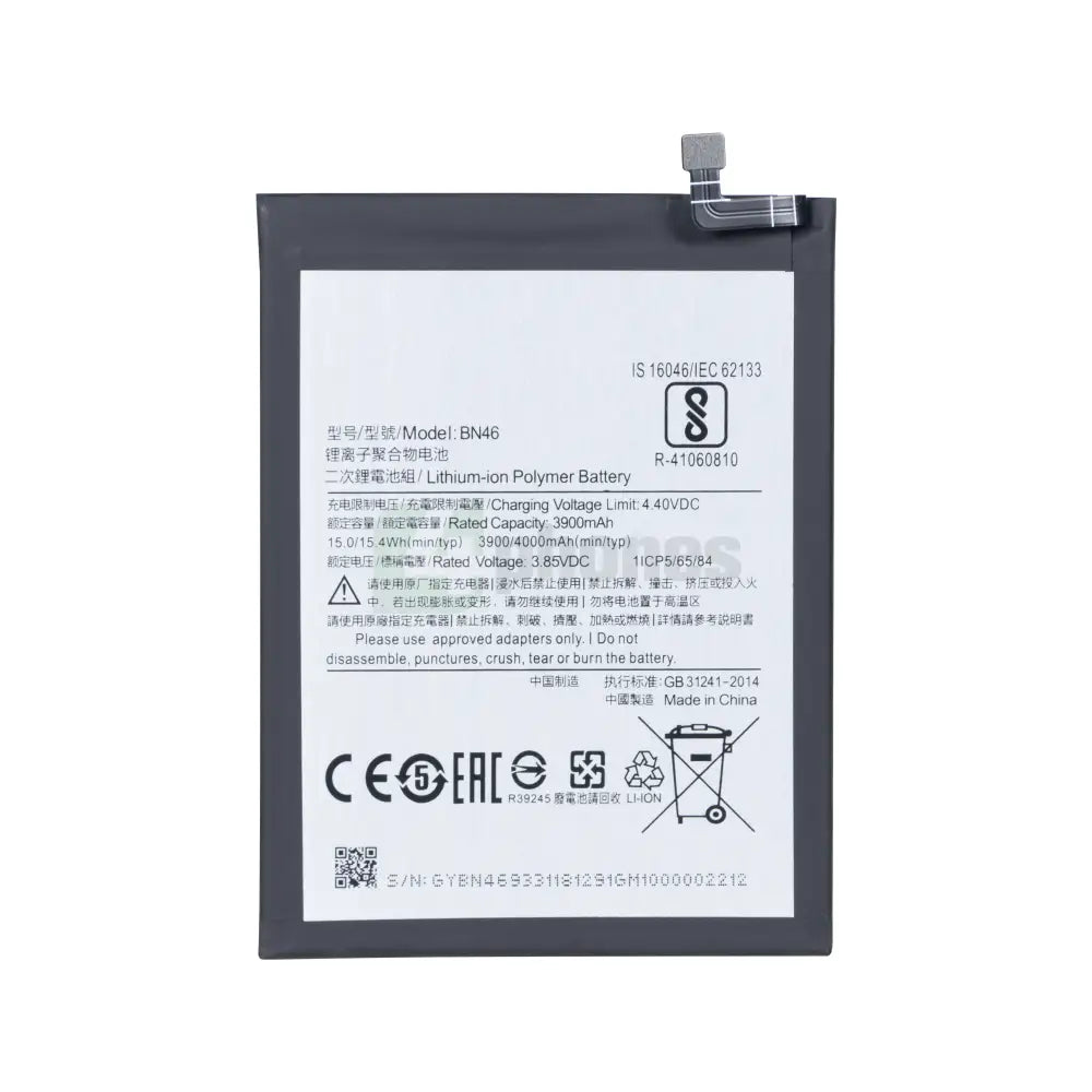 Xiaomi Redmi Note 6 Note 8 Note 8T Battery BN46 OEM Batteries