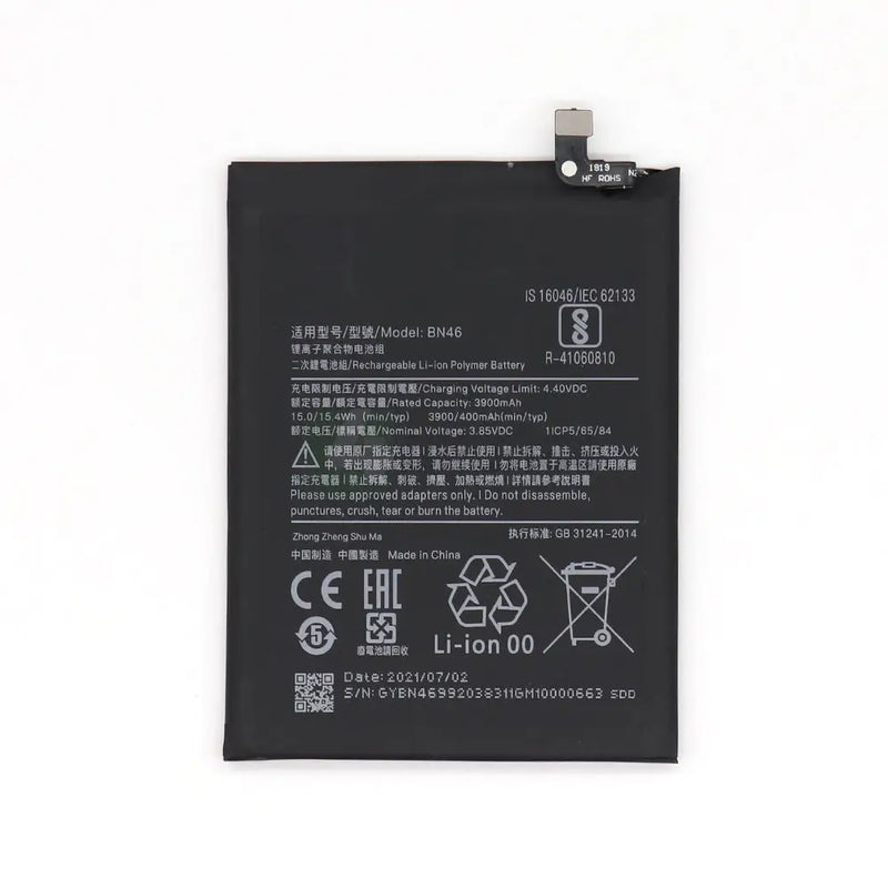 Xiaomi Redmi Note 6 Note 8 Note 8T Battery BN46 OEM Batteries