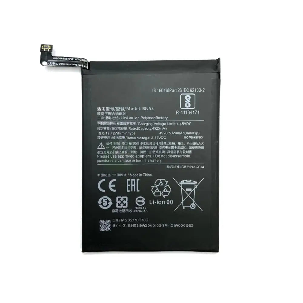Xiaomi Redmi Note 9 Pro Redmi Note 10 Pro Battery OEM Batteries