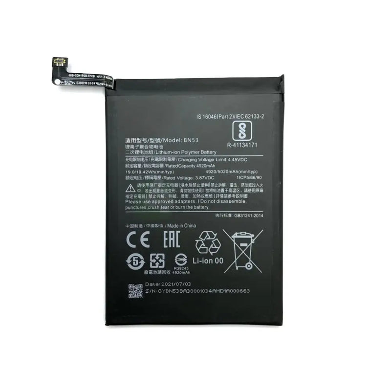 Xiaomi Redmi Note 9 Pro Redmi Note 10 Pro Battery OEM Batteries